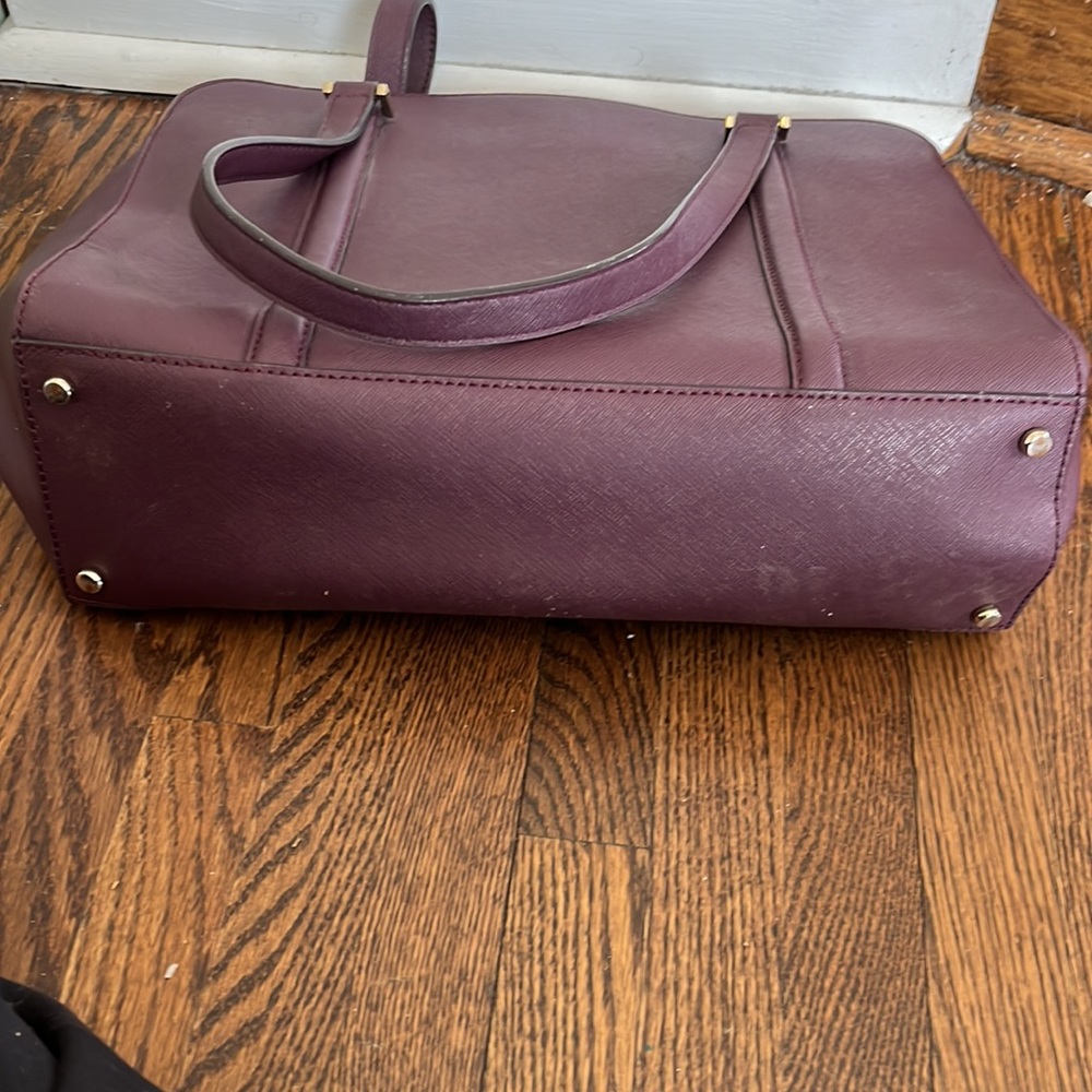 Kate Spade Deep Wine Coloured Purse Tote Bag - Picture 3 of 9